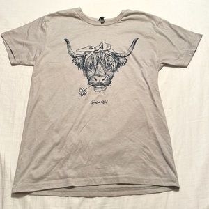Next Level Apparel. Cow T-Shirt. S.